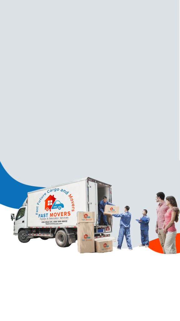 packing and moving truck image
